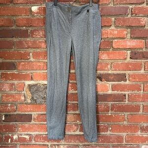 Talbots women's skinny ankle‎ pants size 6 petite grey business casual